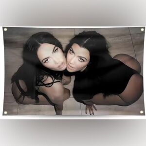 Megan Fox And Kourtney Kardashian Tapestry